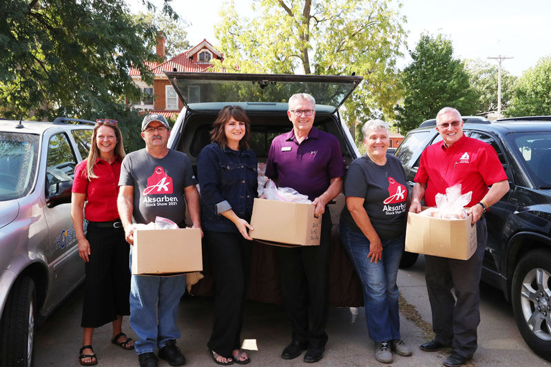 Aksarben donated chickens